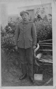 couper; pow; prisoner of war; posed photograph; hospital; 1919