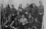 king's own scottish borderers; KOSB; 1915; food; eating;