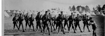 KOSB Bayonet training