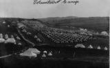 volunteer camp; stobs camp; bell tents; marquee; road;