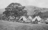 gordons; gordon highlanders; camp; kit; bell tents; valentines series;