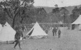 stobs camp; bell tents; first world war; ww1; world war one; 1903