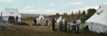 “The Cooks” at camp