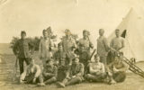 tools; rifles; royal scots; soldiers; alcohol; wine; cricket bat;
