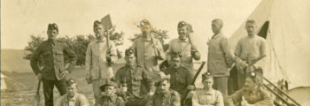 A group from Royal Scots