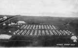 stobs camp; bell tents; huts; first world war; ww1; world war one; 1905;