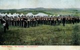 parade; volunteers; battalion; royal; scots; fusiliers; stobs camp; first; 1st