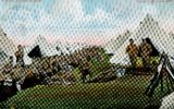 rest; reliable series; rifles; soldiers; bell tents;