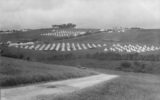 bell tents; road; stobs camp;