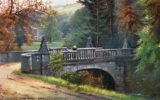 bridge; stobs; river; castle; stobs castle;