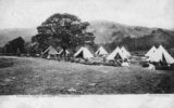 gordons; gordon highlanders; camp; kit; bell tents; valentines series;