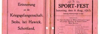 Sport-Fest, Sonntag, den 8 Aug., 1915