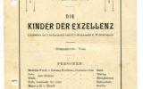 children of excellence; comedy; theatre; wolzogen; schumann;