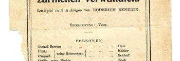 Theatre: Die zartlichen Verwandten