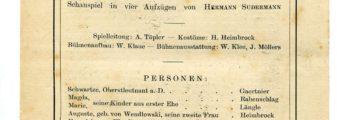 Theatre: Heimat
