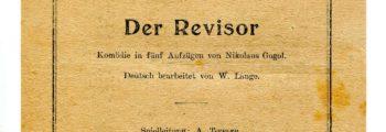 Theatre: Der Revisor