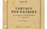 tartuff; patriot; theatre; otto ernst; drama club; easter;