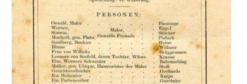 Theatre: Die Maler
