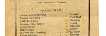 Theatre: Die Ehre