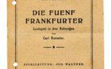 theatre; five frankfurters; rossler; comedy;