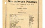 lost paradise; theatre; play; fulda; drama club