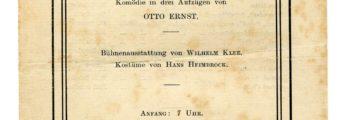 Theatre: Flachsmann als Erzieher