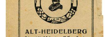 Theatre: Alt-Heidelberg